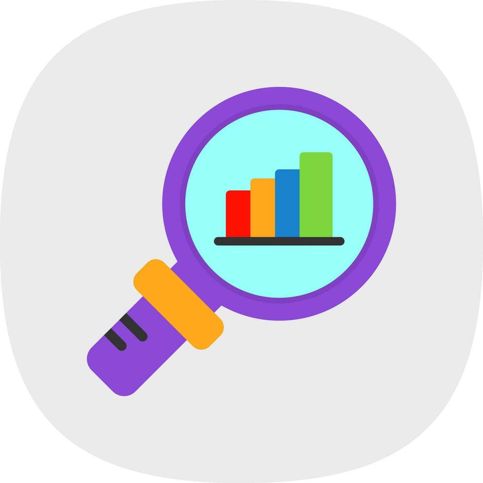 Analytics Vector Icon Design