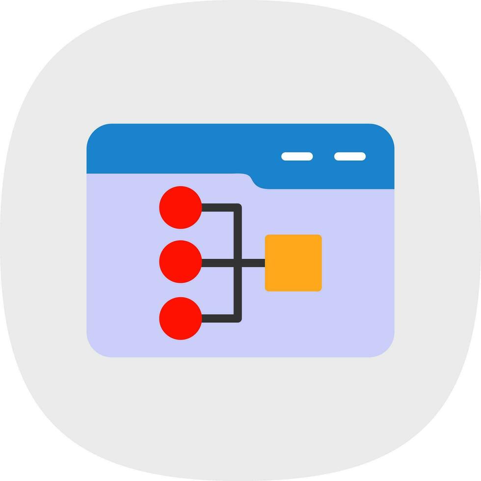 Site Map Vector Icon Design