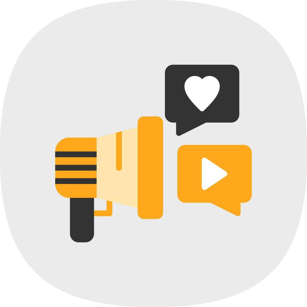 Advertising Vector Icon Design