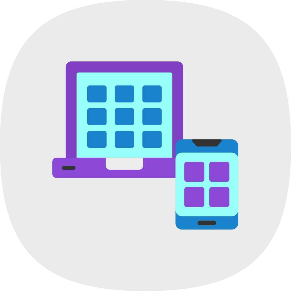 Responsive Vector Icon Design