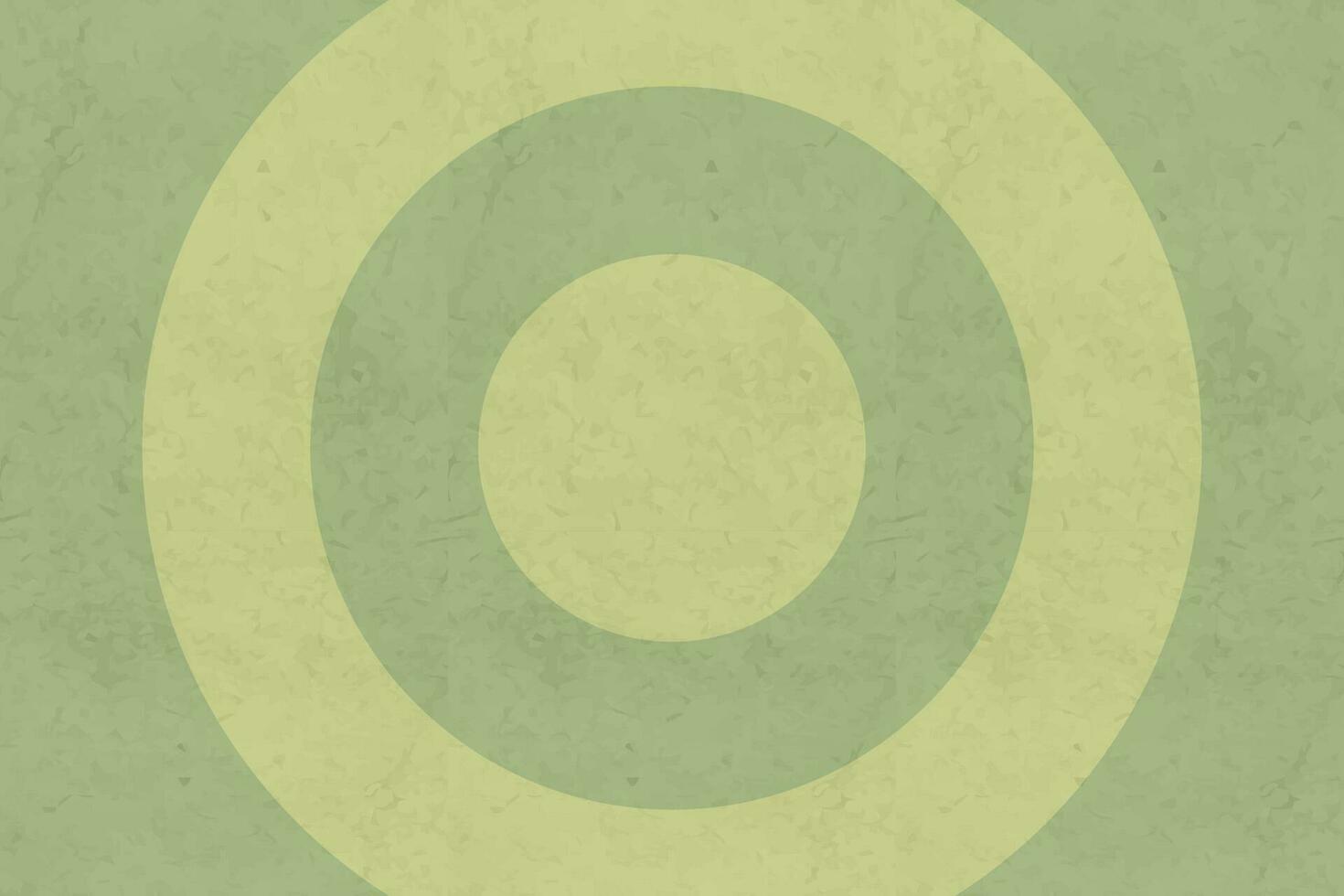 verde Envejecido objetivo círculos en texturizado superficie vector