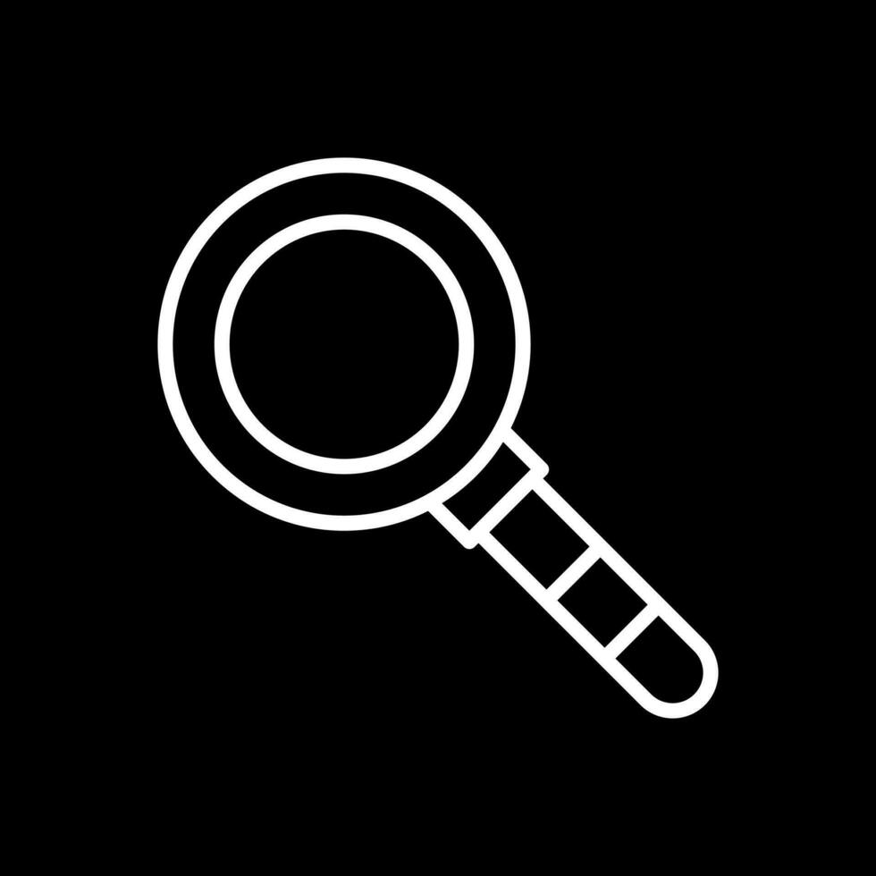 Magnifying Glass Vector Icon Design