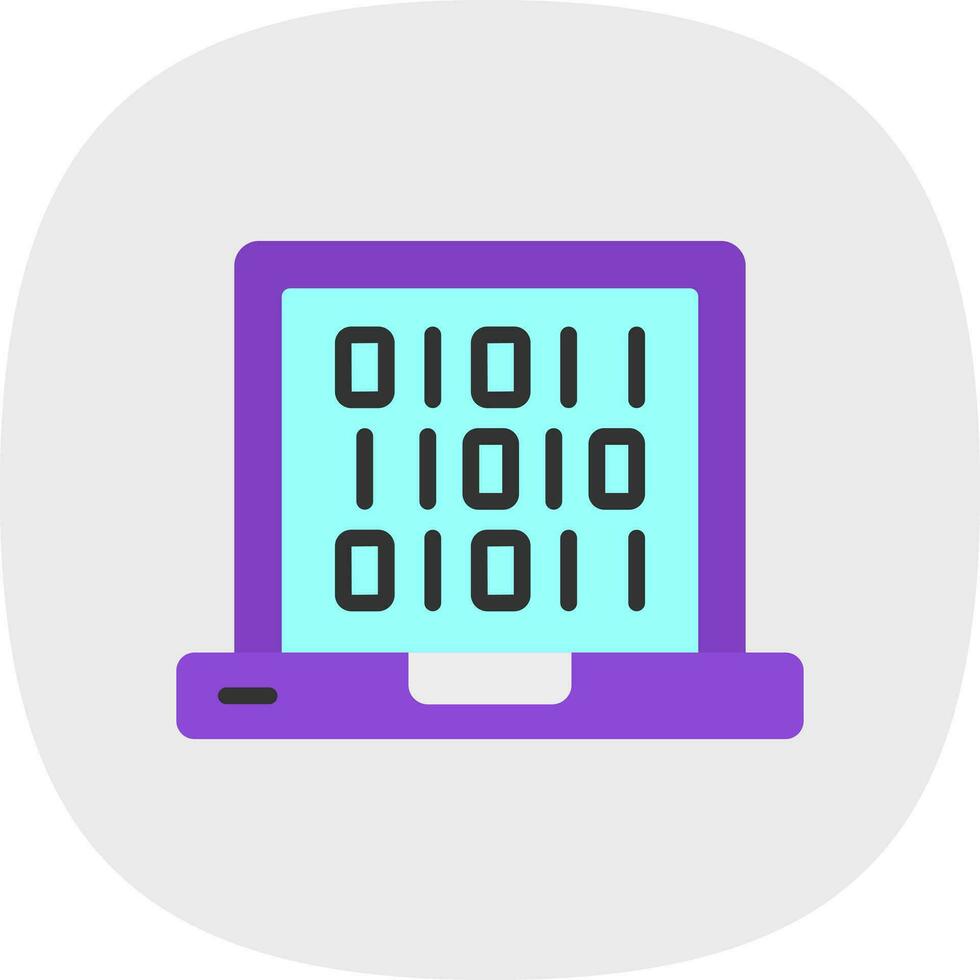 Binary Vector Icon Design