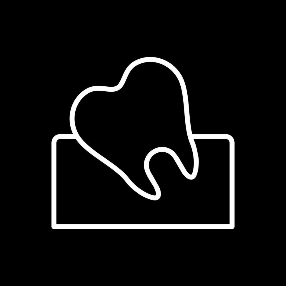 Wisdom Tooth Vector Icon Design