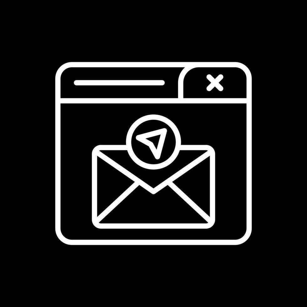 Send Mail Vector Icon Design