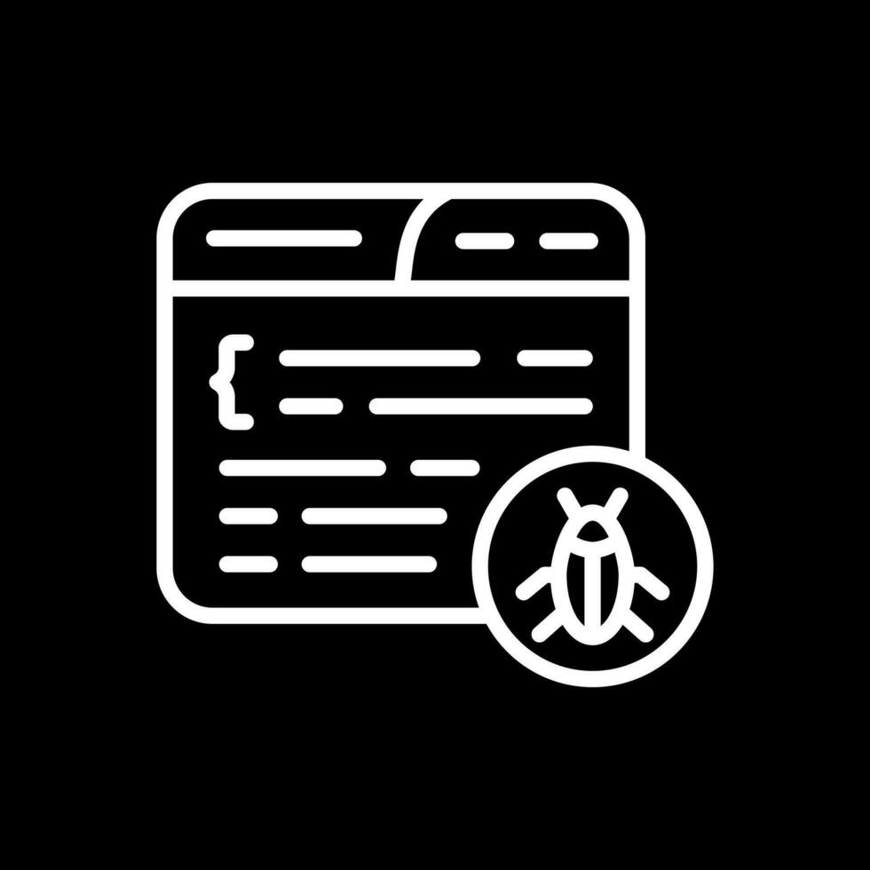 Bug Vector Icon Design