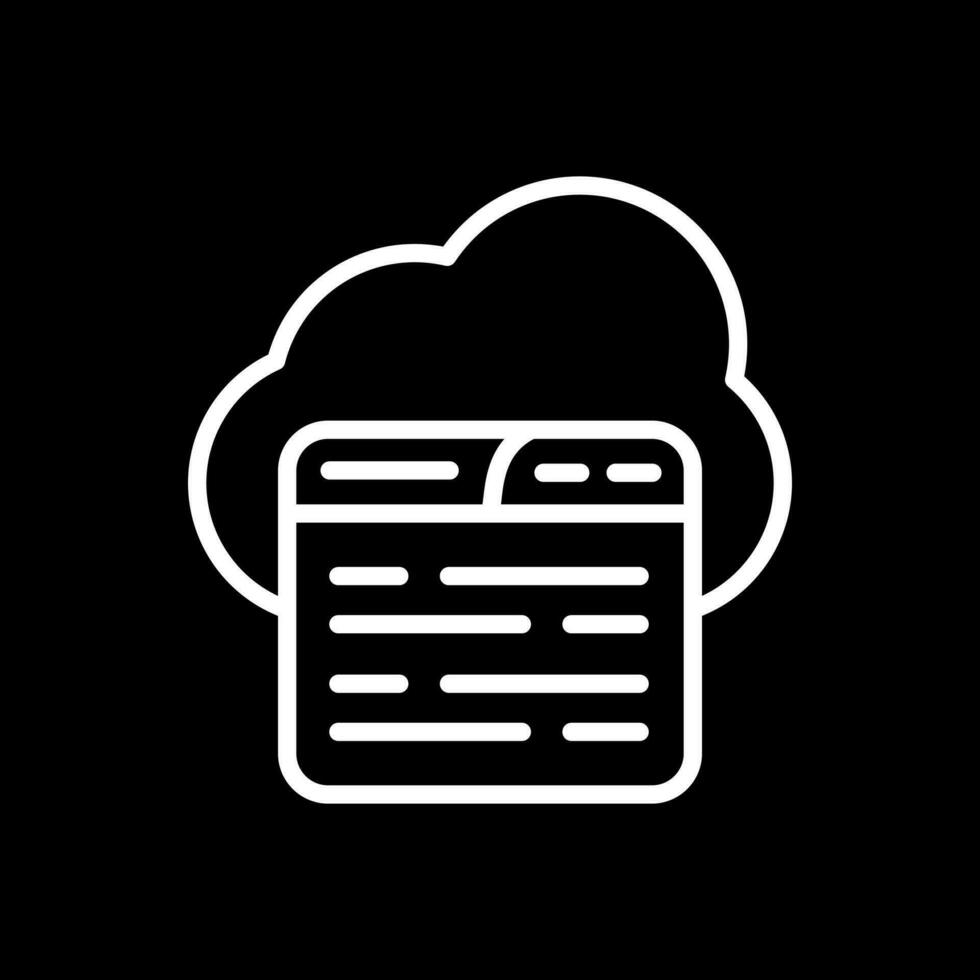 Cloud Vector Icon Design