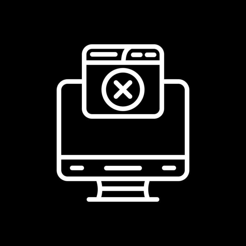 Cancel Vector Icon Design