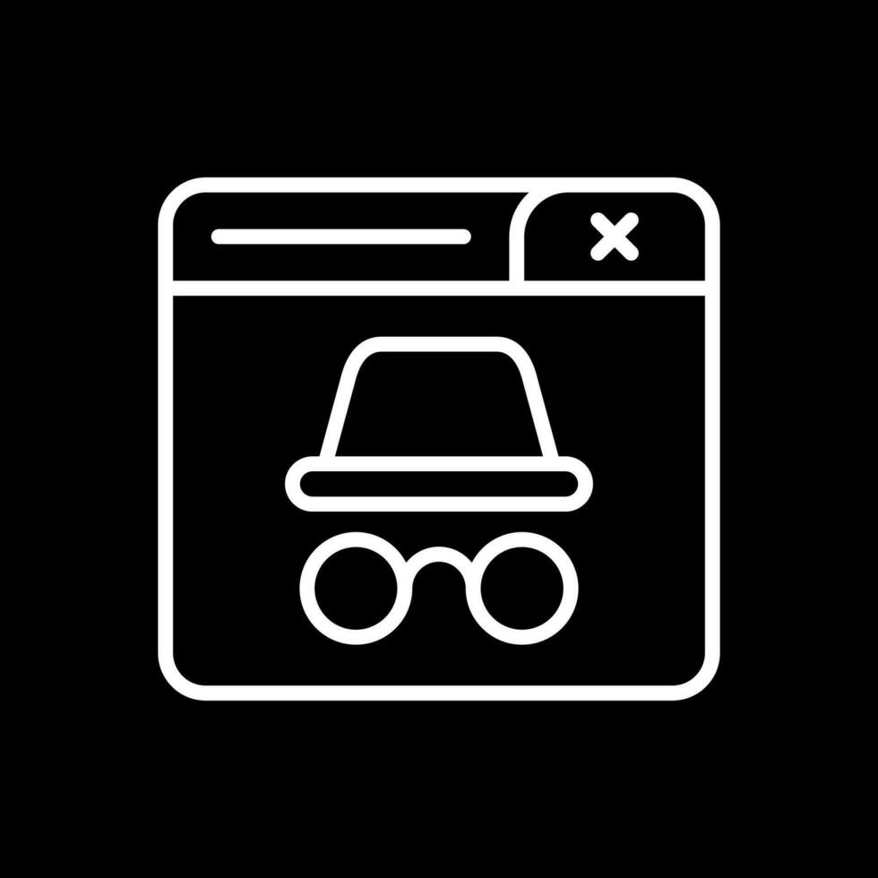 Incognito Vector Icon Design