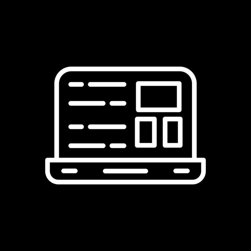 Web Development Vector Icon Design