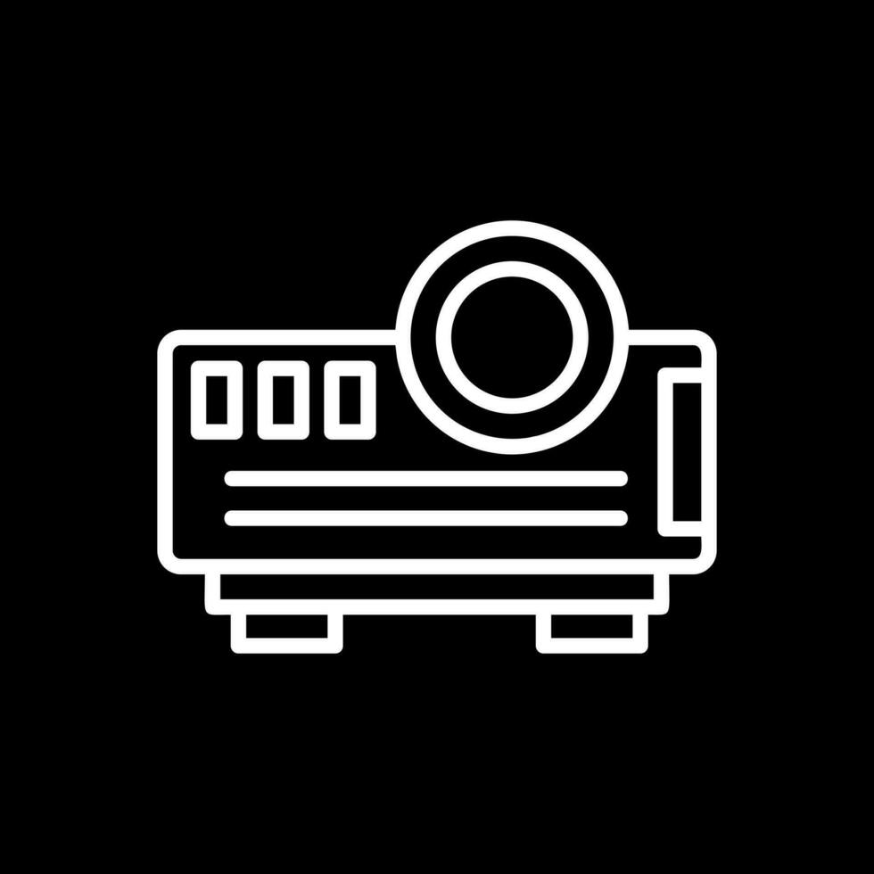 Projector Vector Icon Design