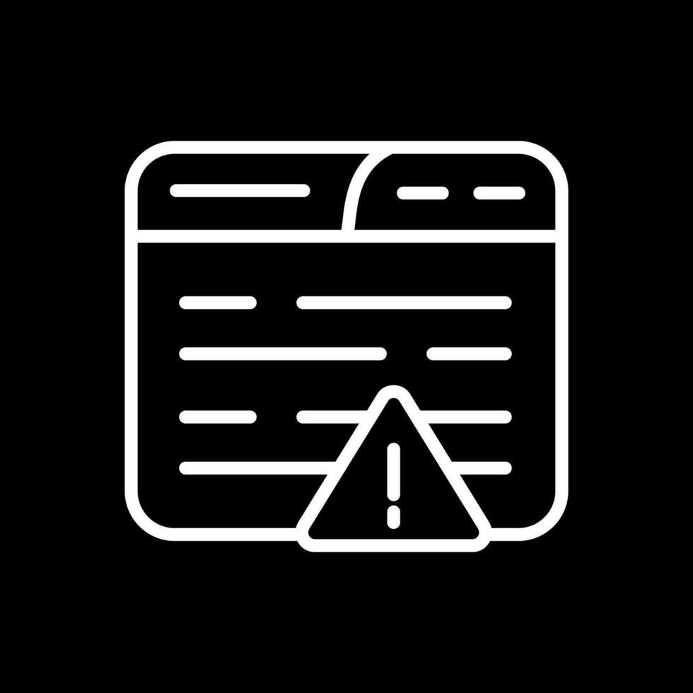 Warning Vector Icon Design