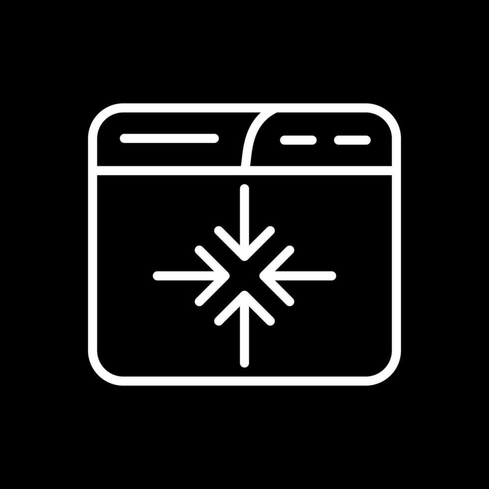 Minimize Vector Icon Design