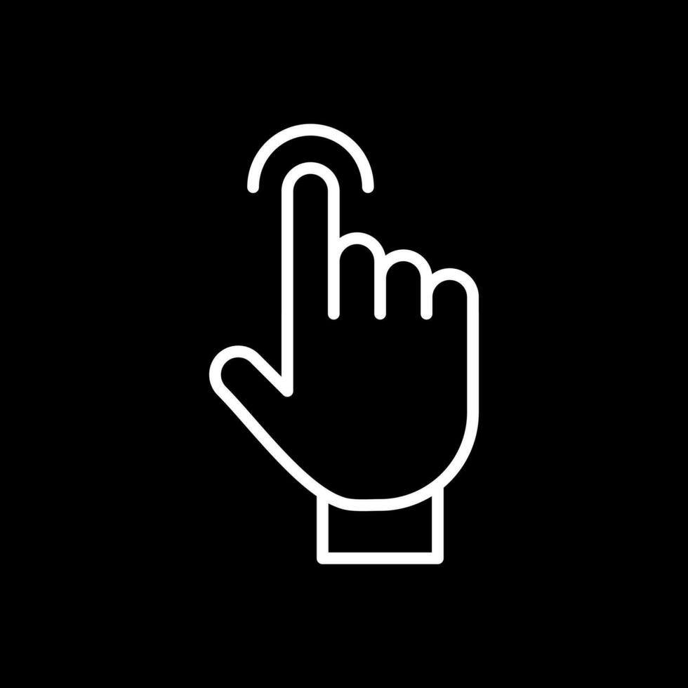 Tap Vector Icon Design