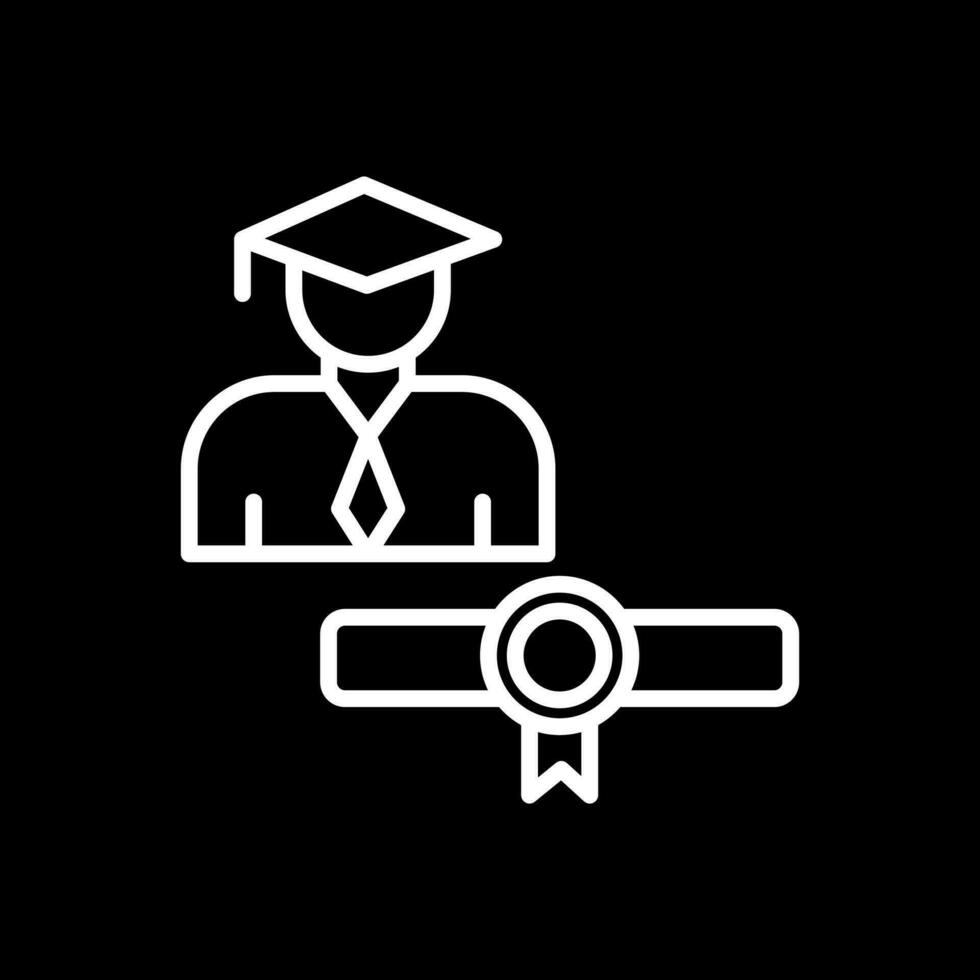 Graduate Vector Icon Design