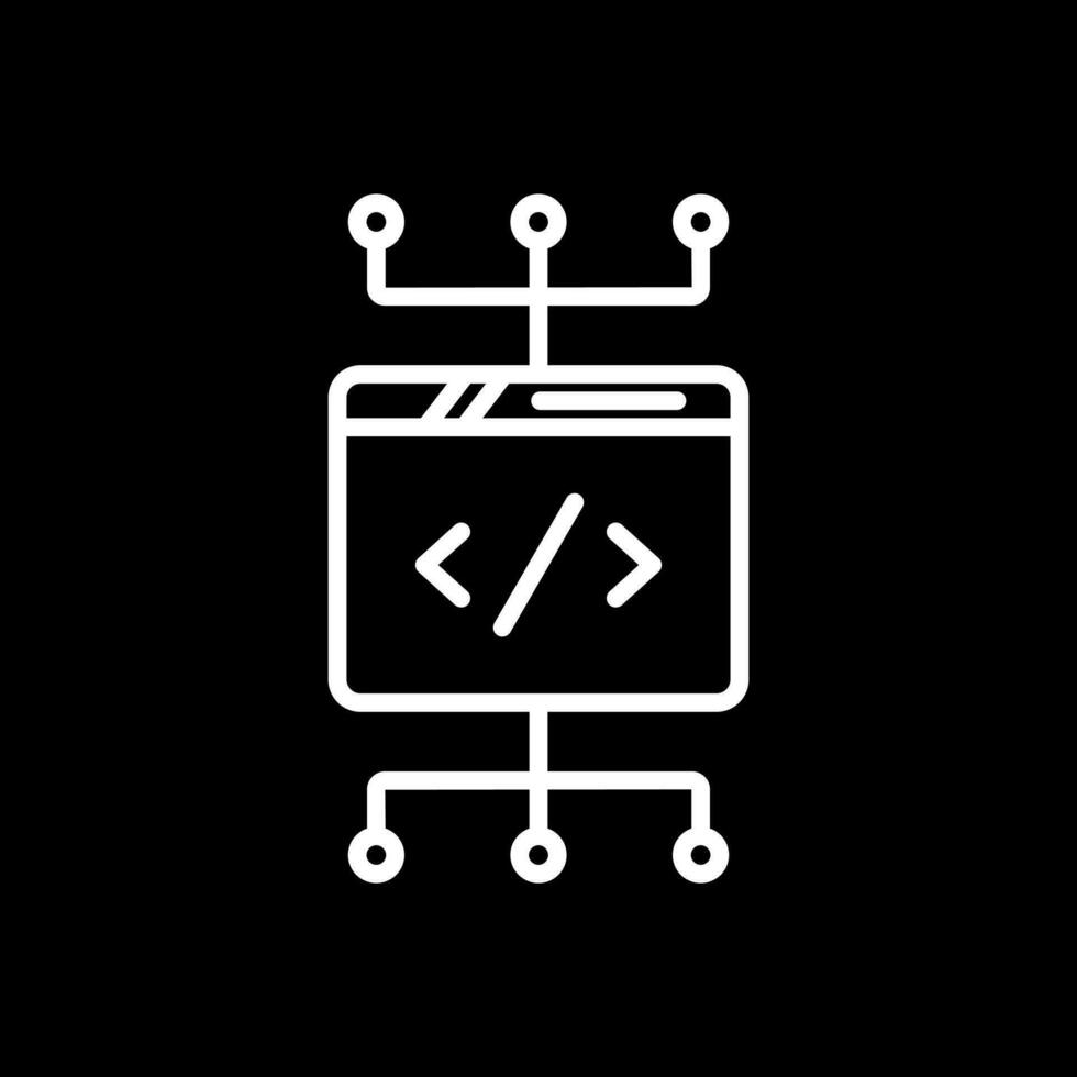 Coding Vector Icon Design