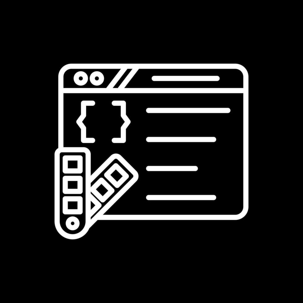 Style Sheet Vector Icon Design