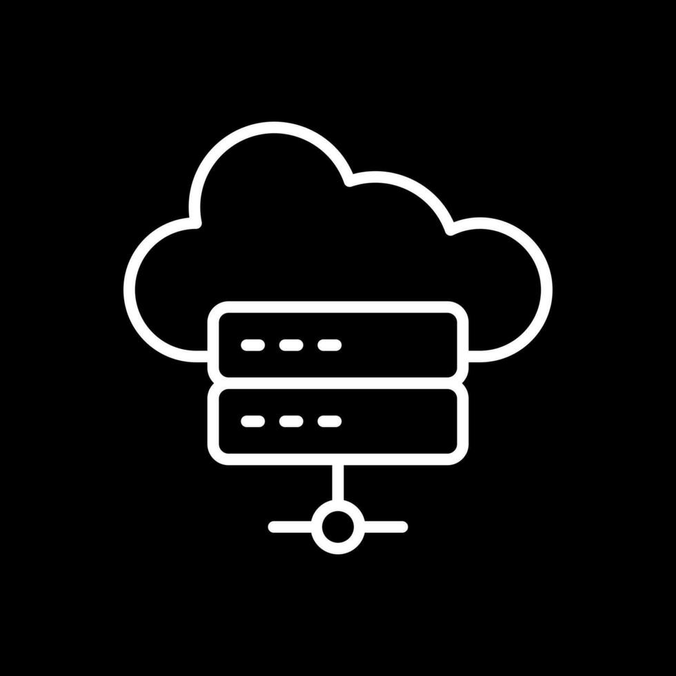 Hosting Vector Icon Design