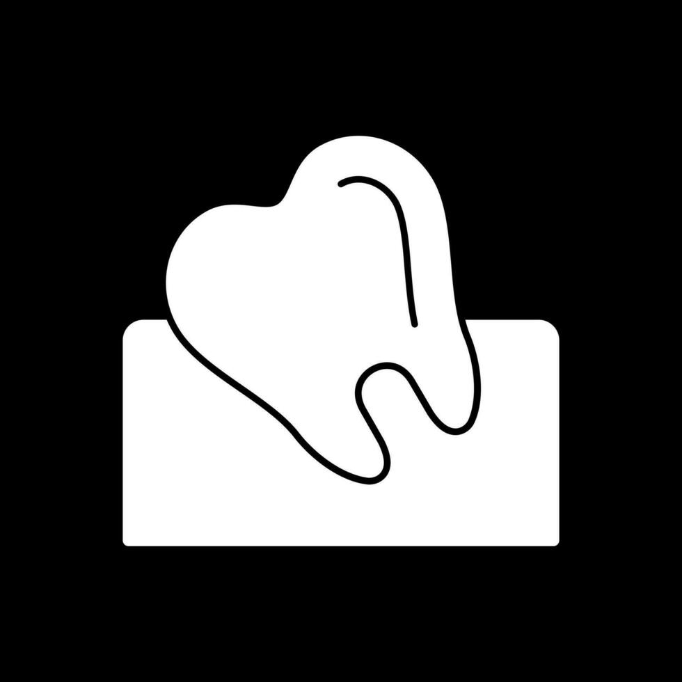 Wisdom Tooth Vector Icon Design