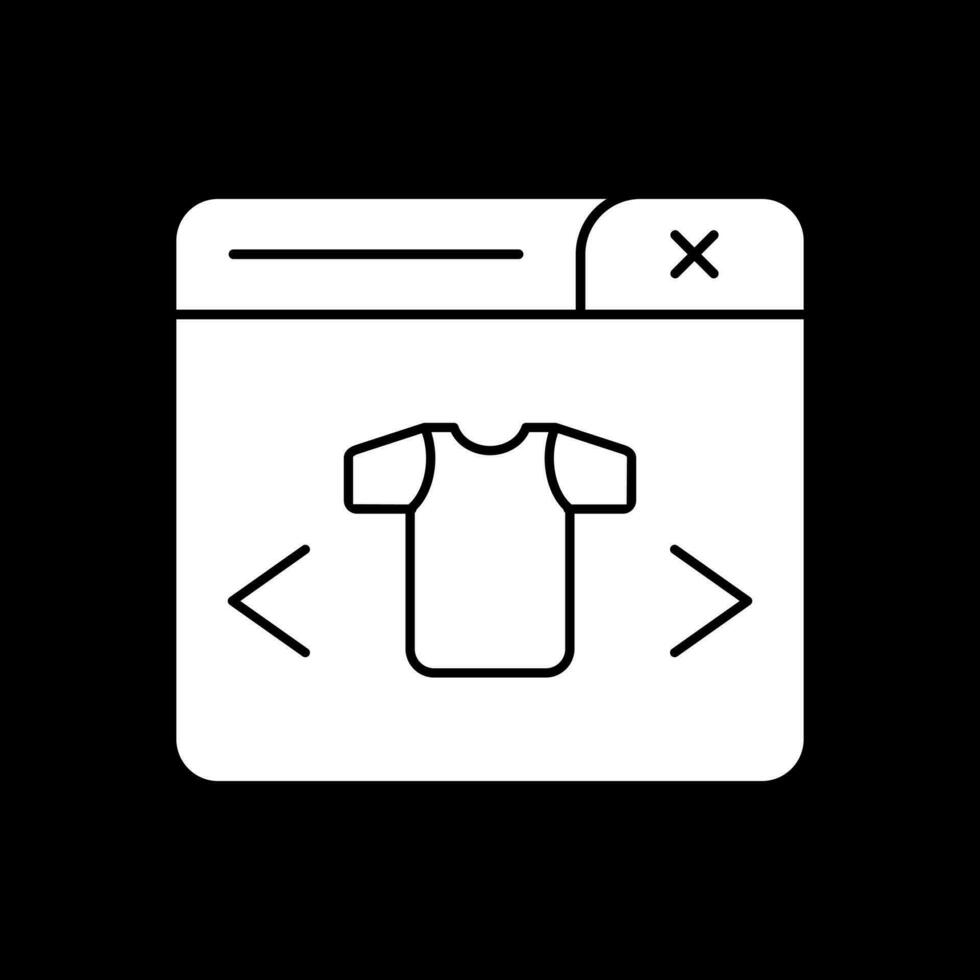 Clothing Store Vector Icon Design