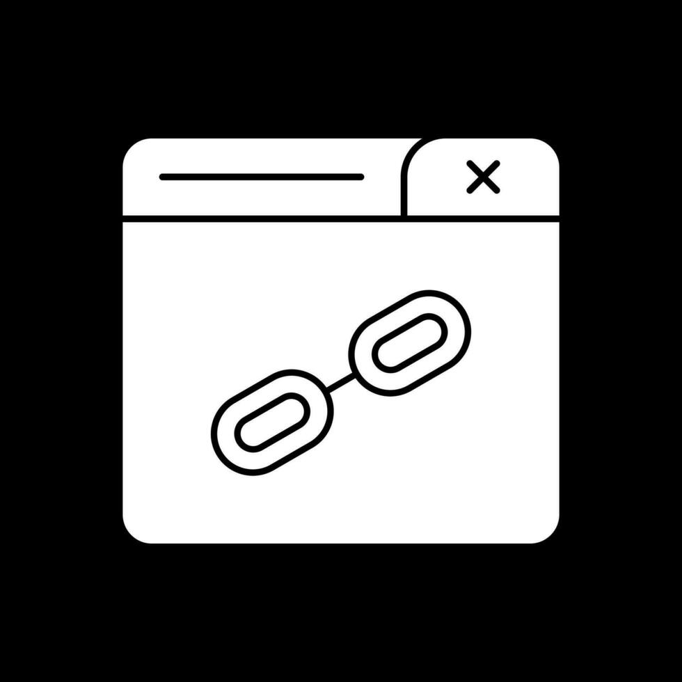 Web Link Vector Icon Design
