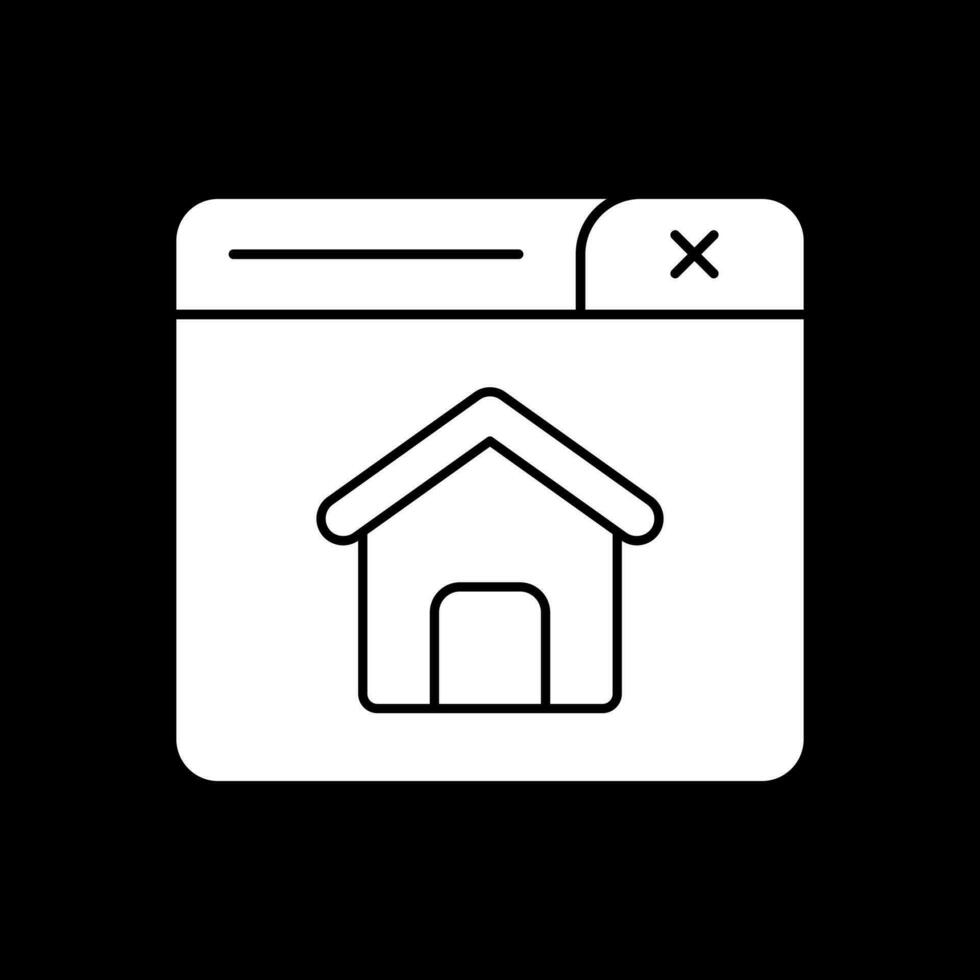 Home Page Vector Icon Design