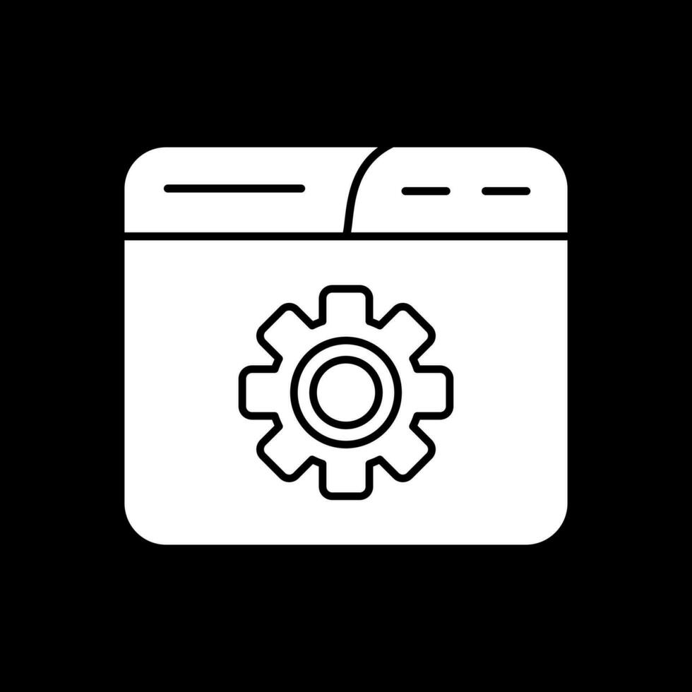 diseño de icono de vector de navegador web