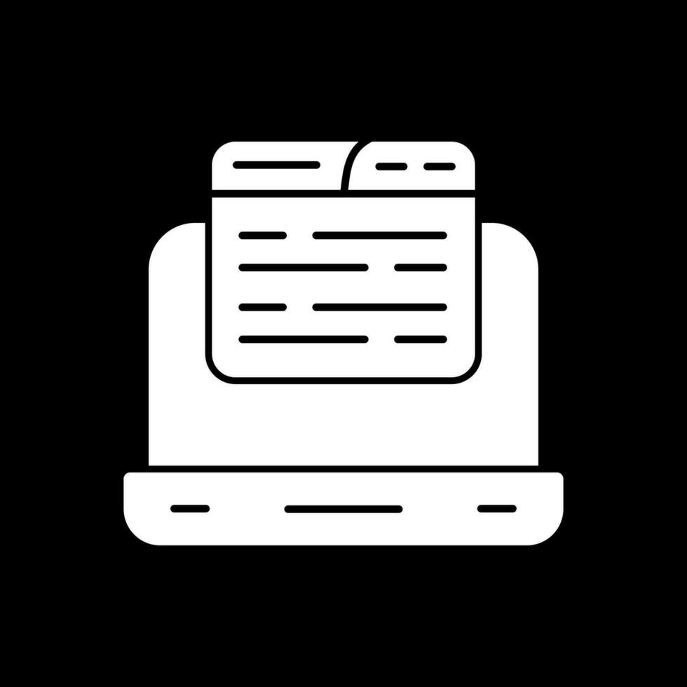 Laptop Vector Icon Design
