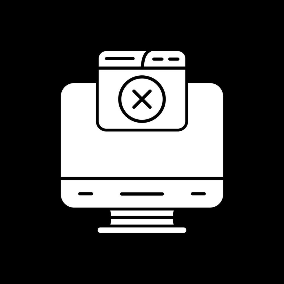 Cancel Vector Icon Design