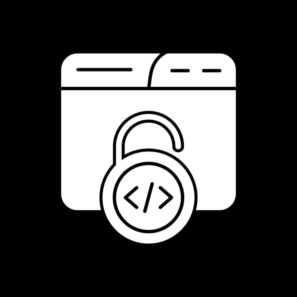 Unsecured Vector Icon Design