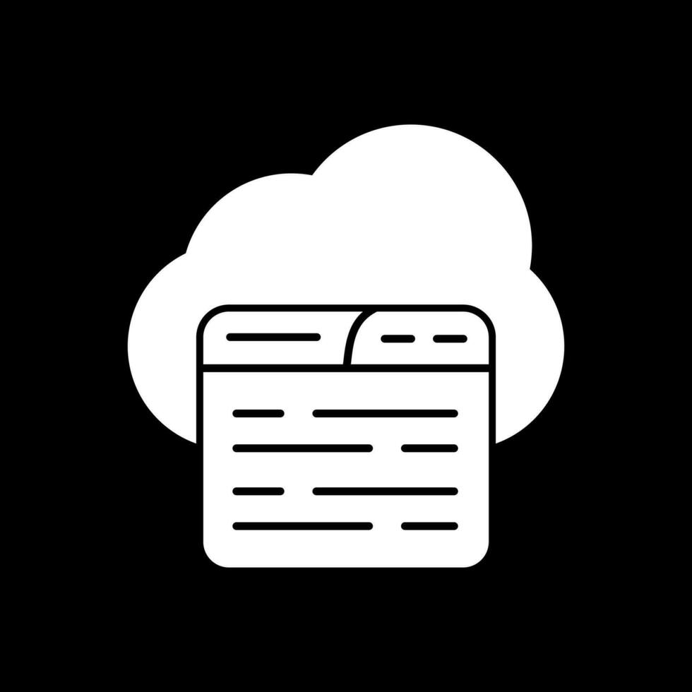 Cloud Vector Icon Design