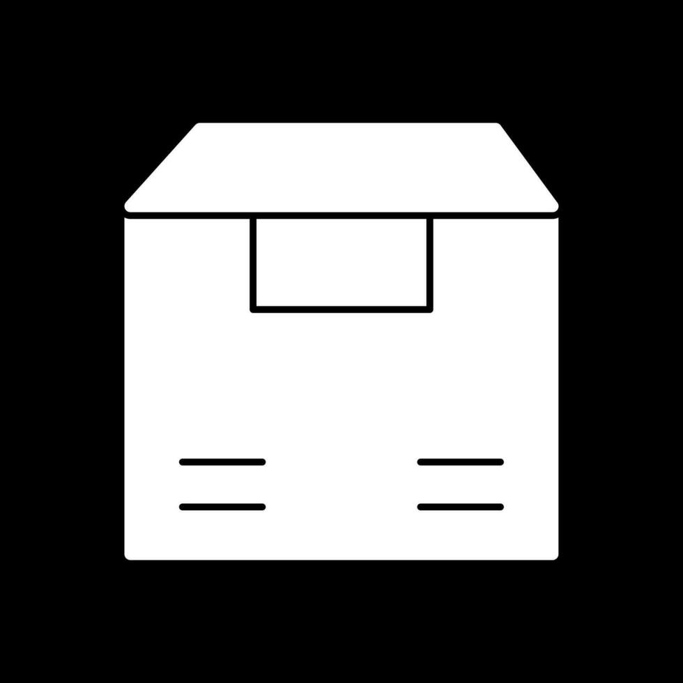 diseño de icono de vector de caja