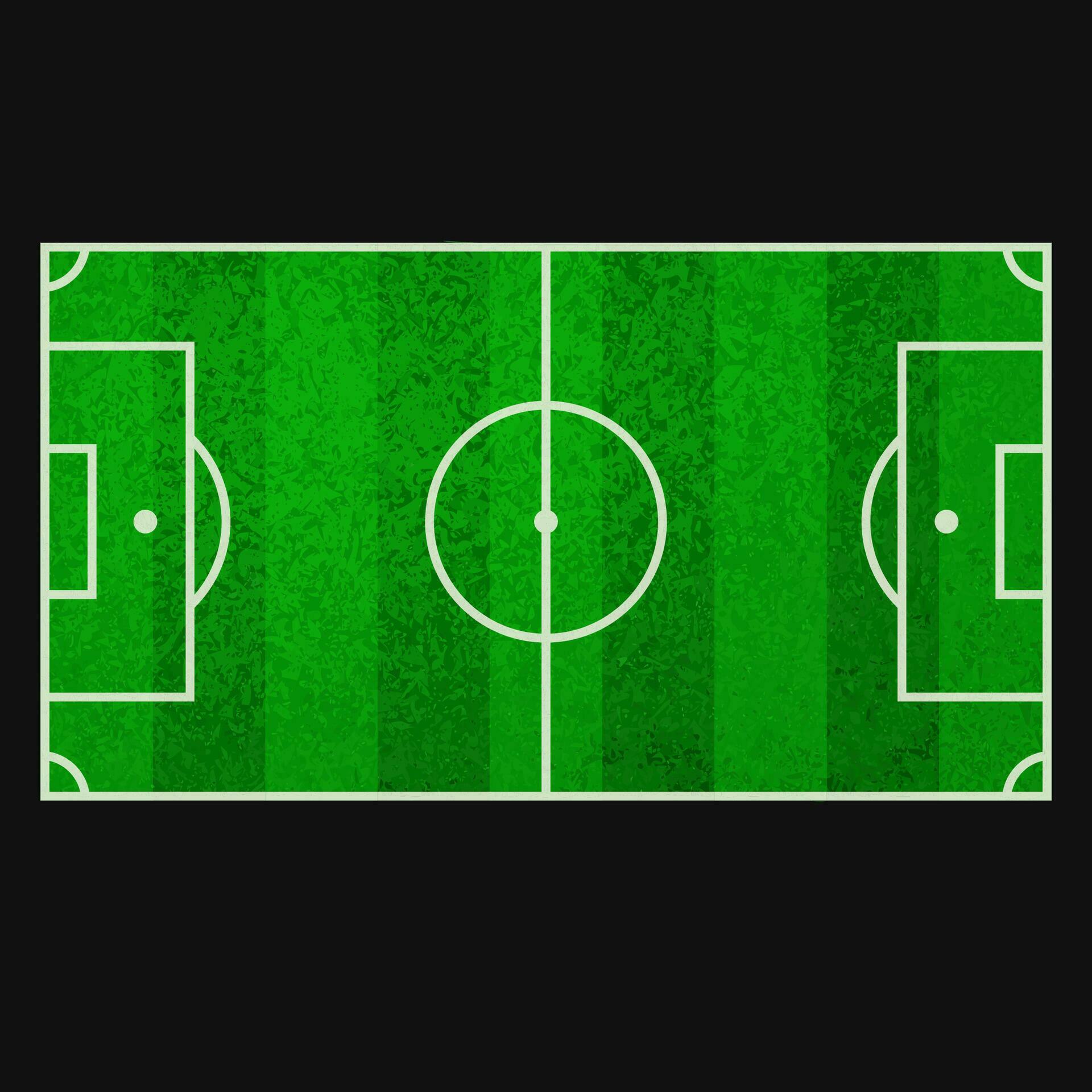 realistic soccer field top view 26058801 Vector Art at Vecteezy