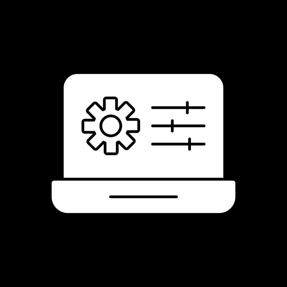 Web Management Vector Icon Design