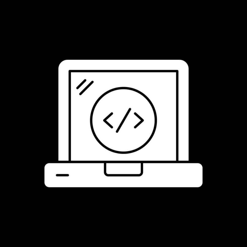 Web Coding Vector Icon Design