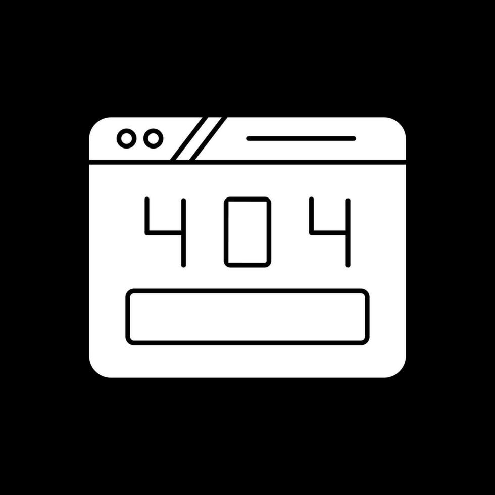 404 Error Vector Icon Design