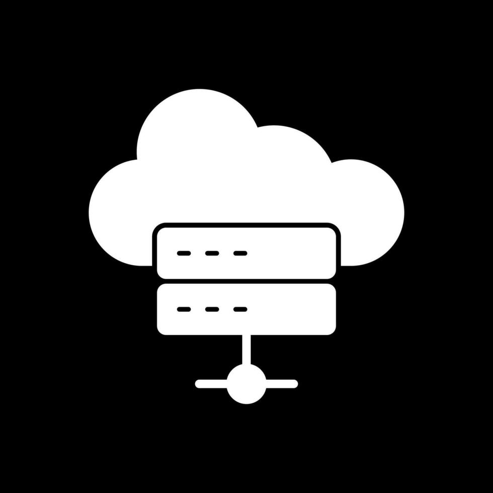 Hosting Vector Icon Design