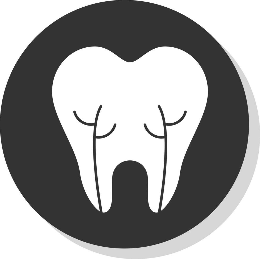Root Canal Vector Icon Design