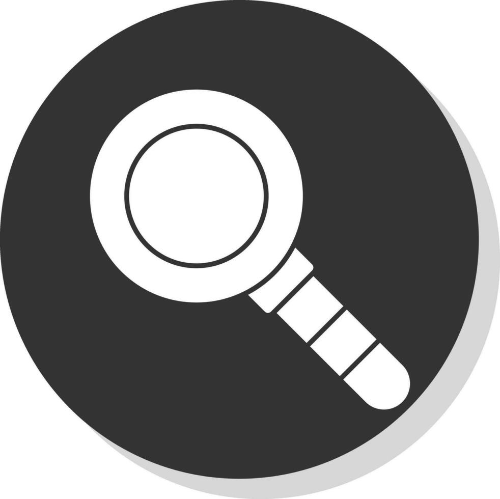 Magnifying Glass Vector Icon Design