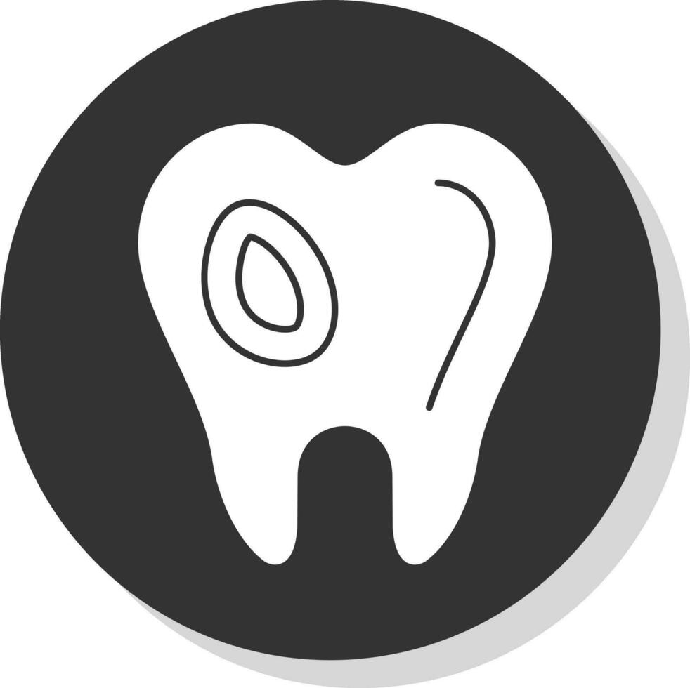 Caries Vector Icon Design