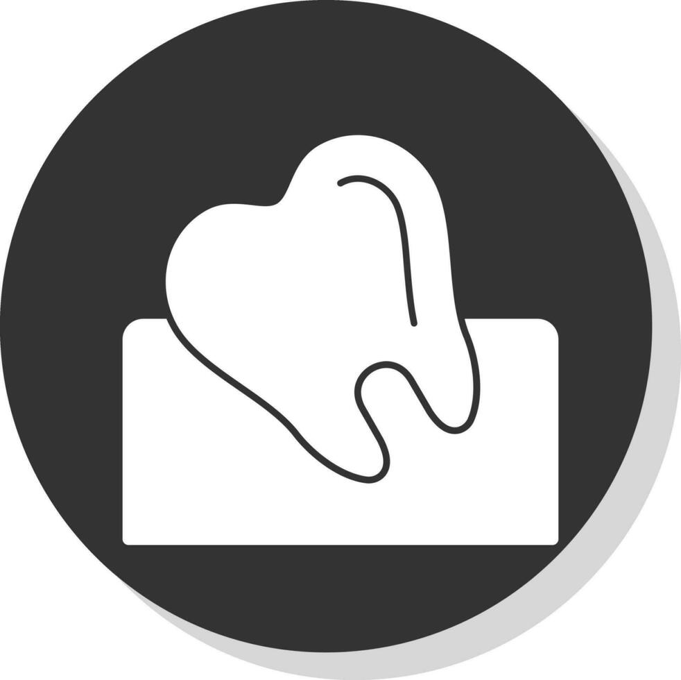 Wisdom Tooth Vector Icon Design