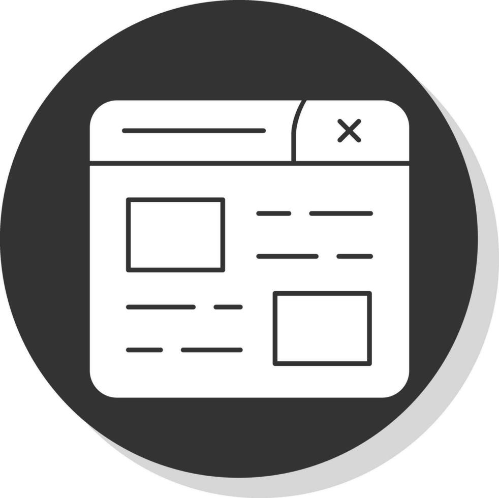 Web Site Vector Icon Design