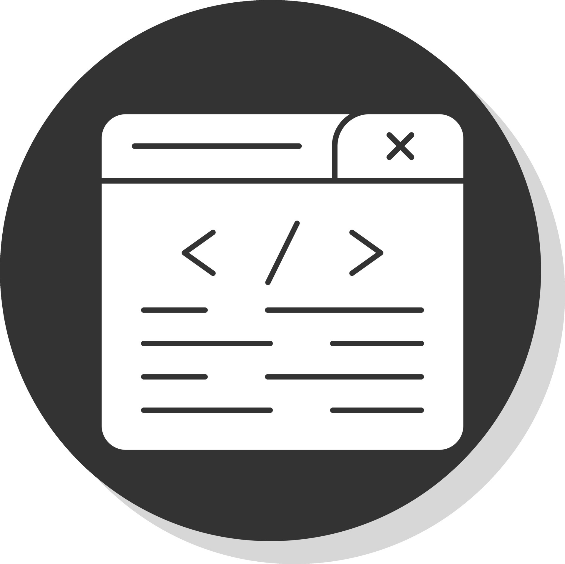 Programming Vector Icon Design 26059423 Vector Art at Vecteezy