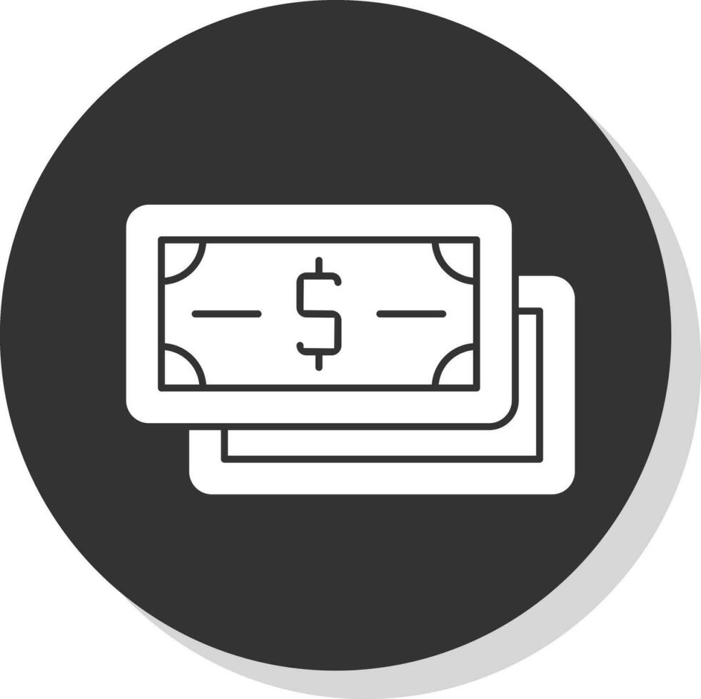 Dollar Note Vector Icon Design