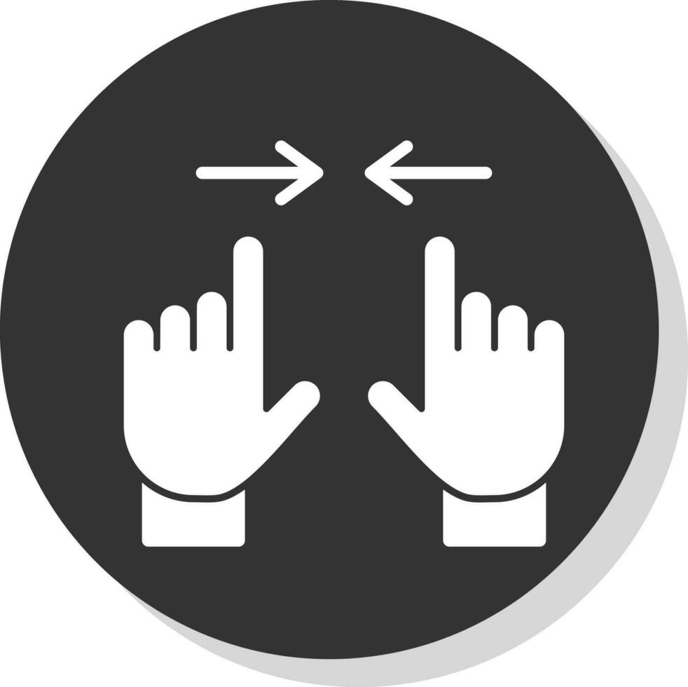 Zoom In Vector Icon Design