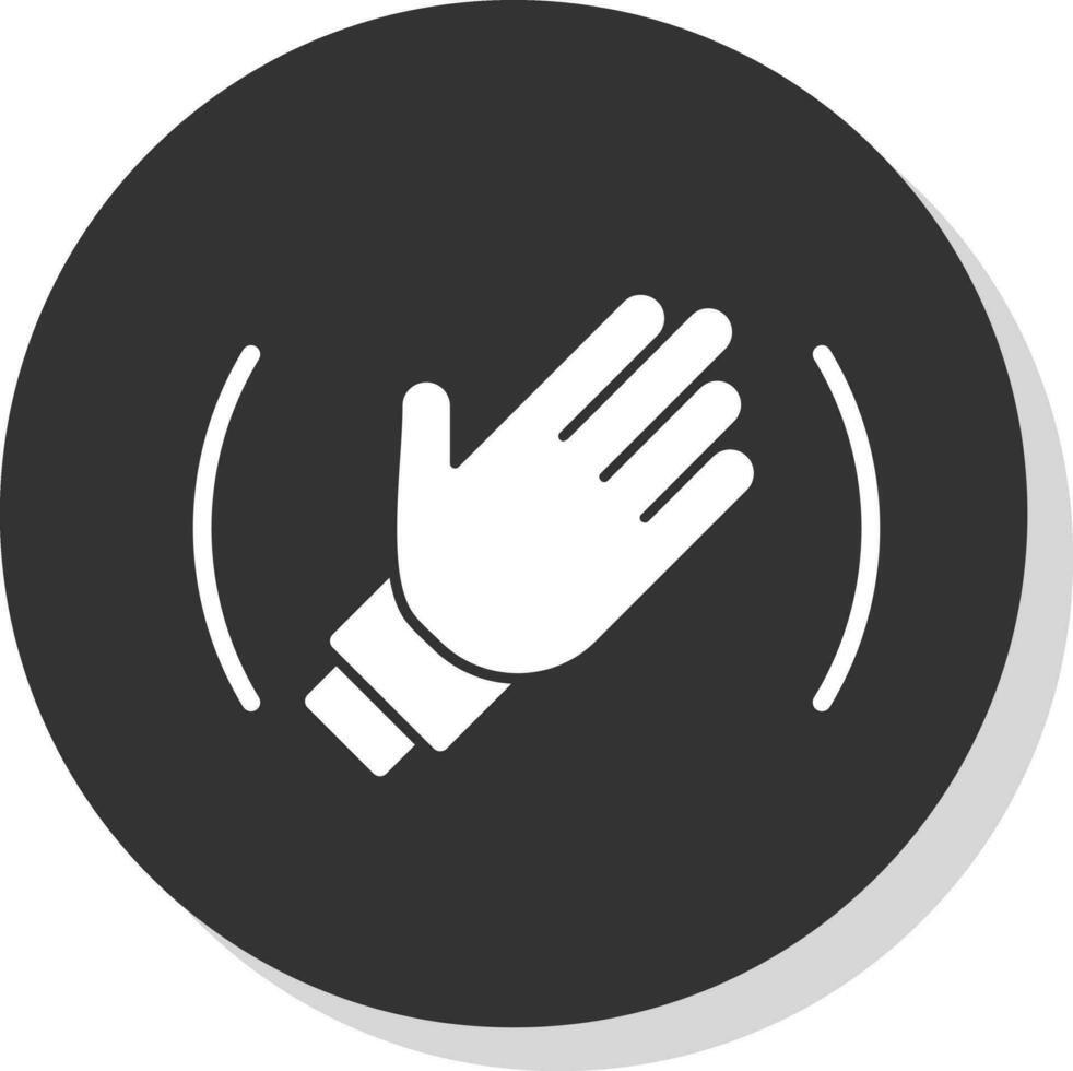 Goodbye Vector Icon Design