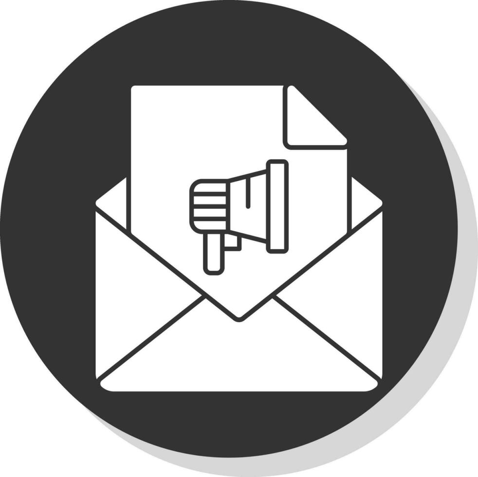 Email Marketing Vector Icon Design