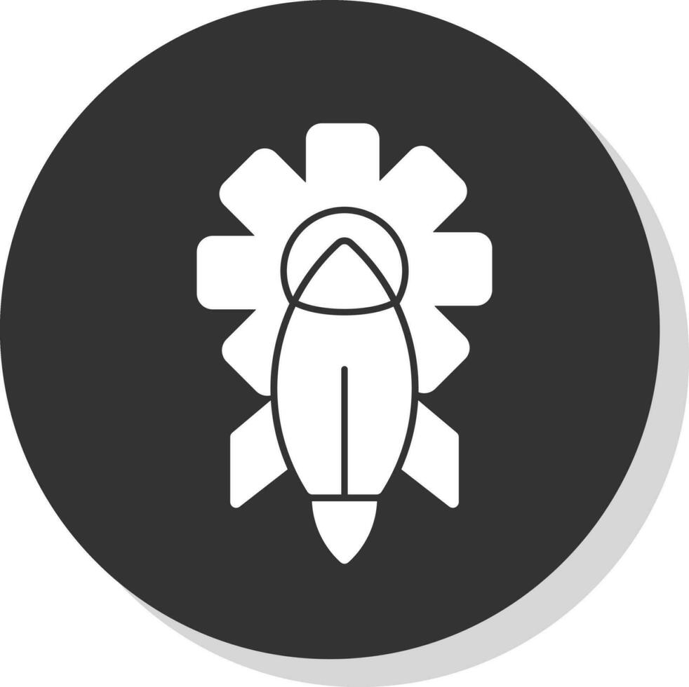 Rocket Vector Icon Design