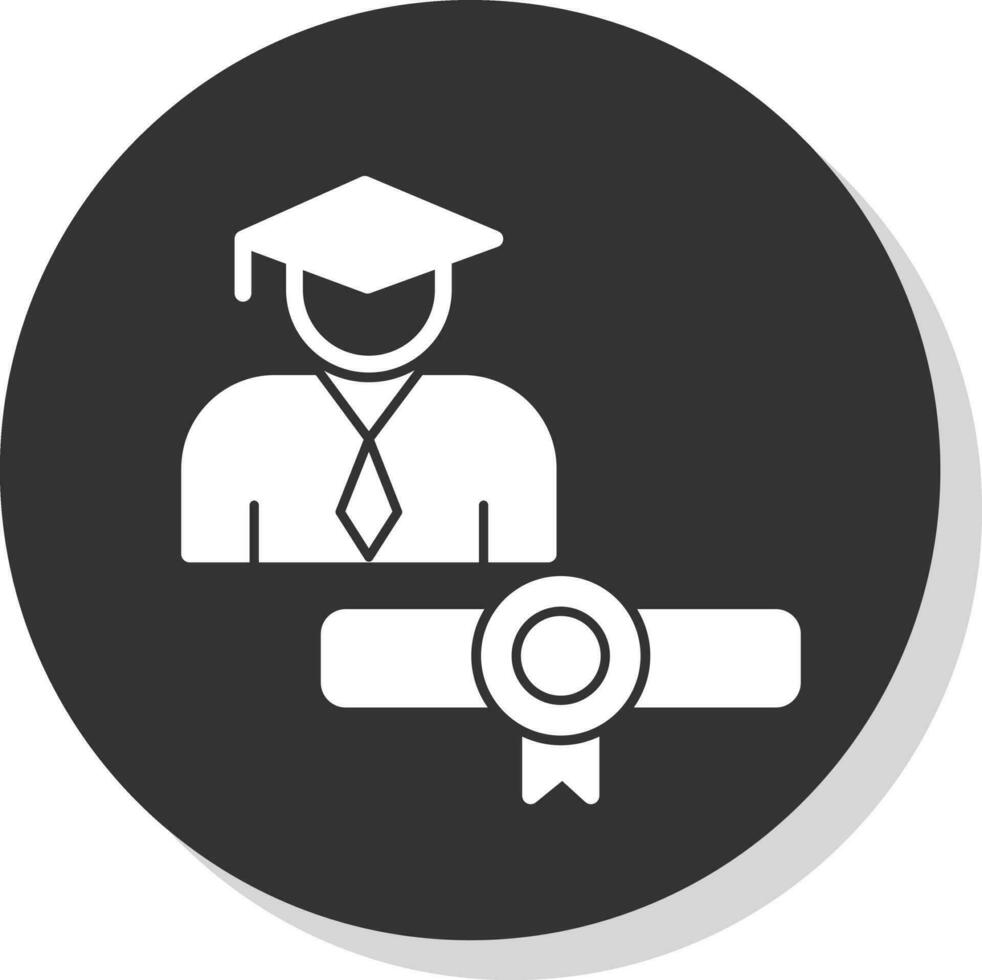 Graduate Vector Icon Design