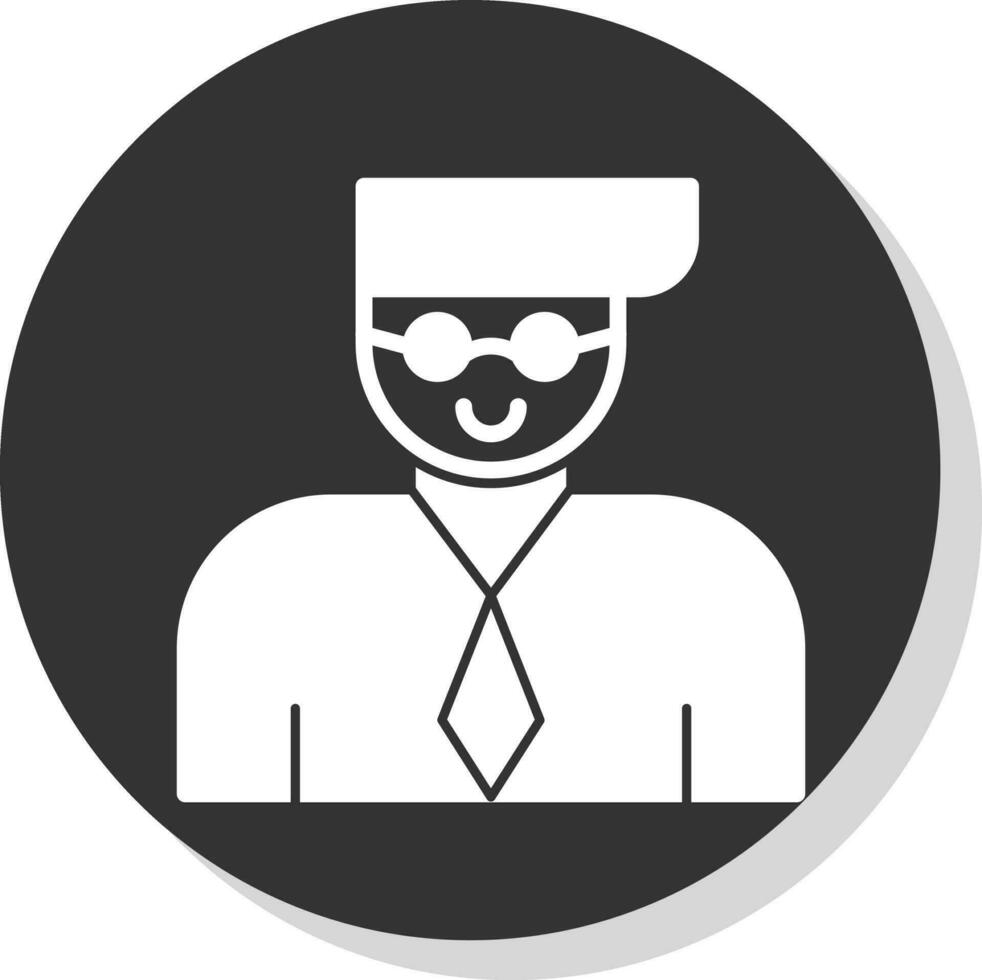 diseño de icono de vector de profesor